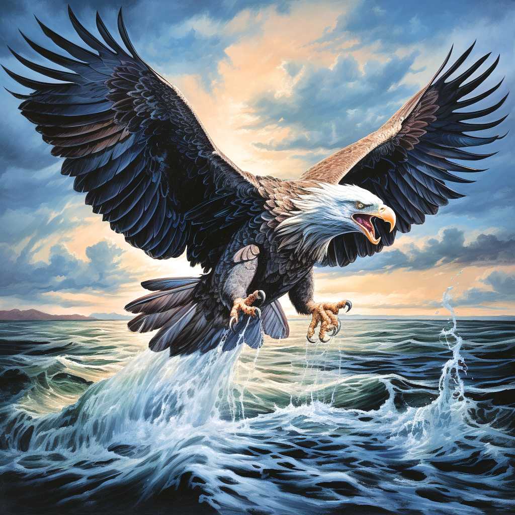 Ocean Eagle Diamond Art Kit