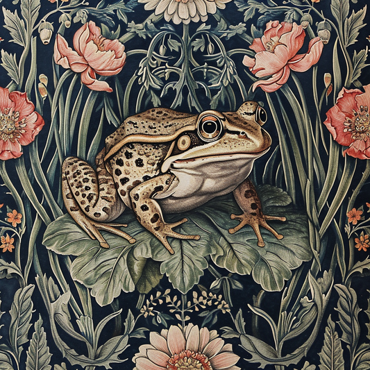 Frog On A Leaf Diamond Art Kit