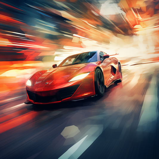 Fast Redcar Diamond Art Kit