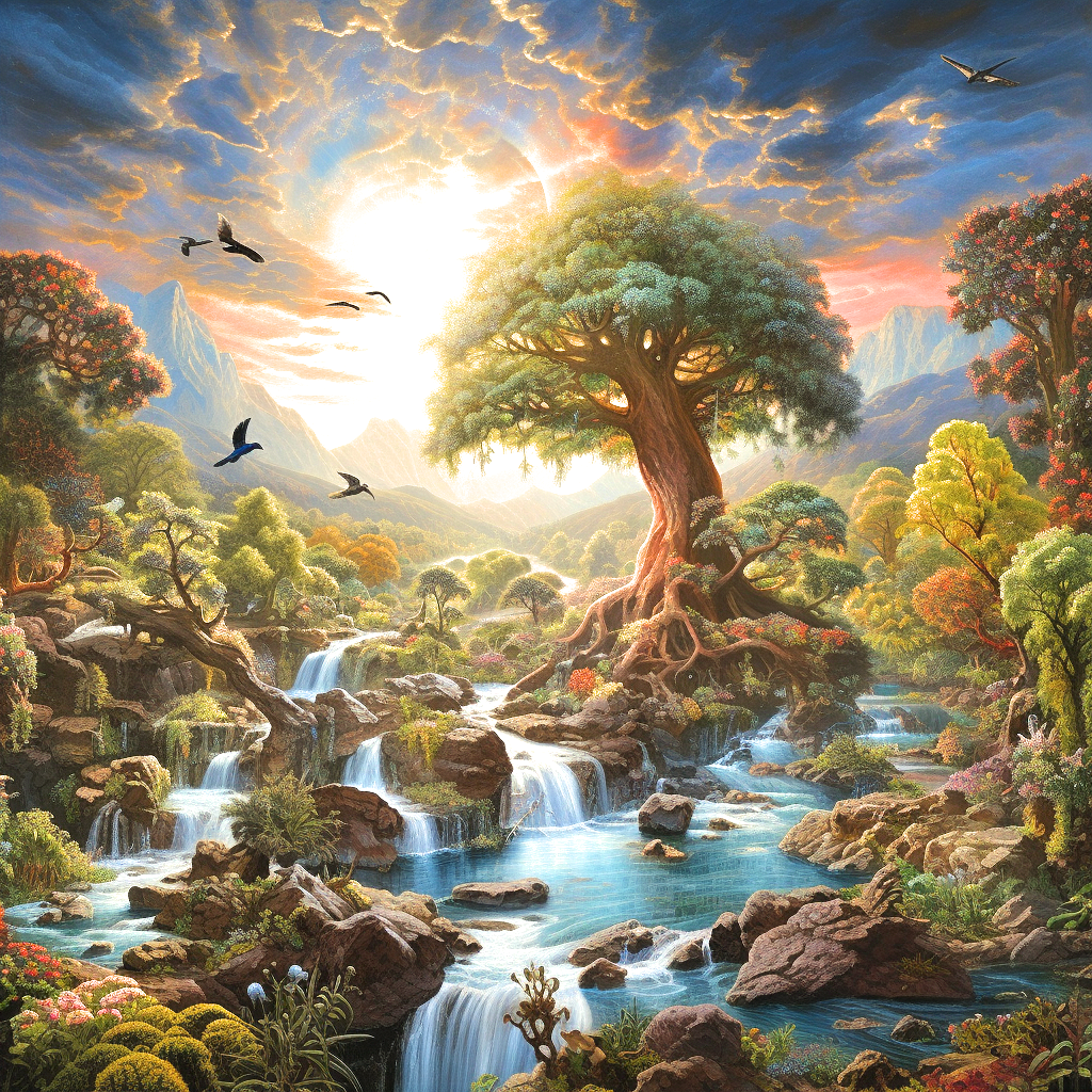 Rivers Of Eden Diamond Art Kit