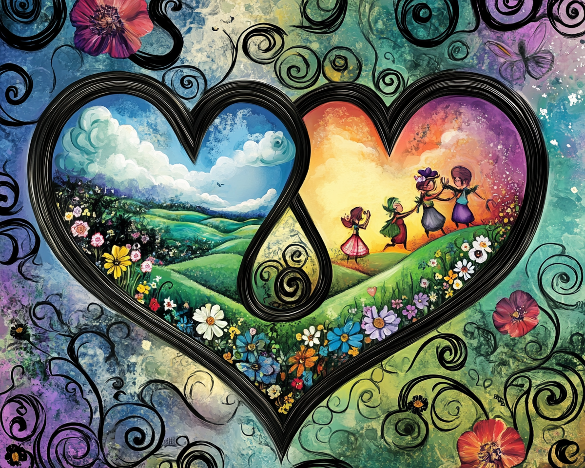 Fun and Play Heart Diamond Art Kit