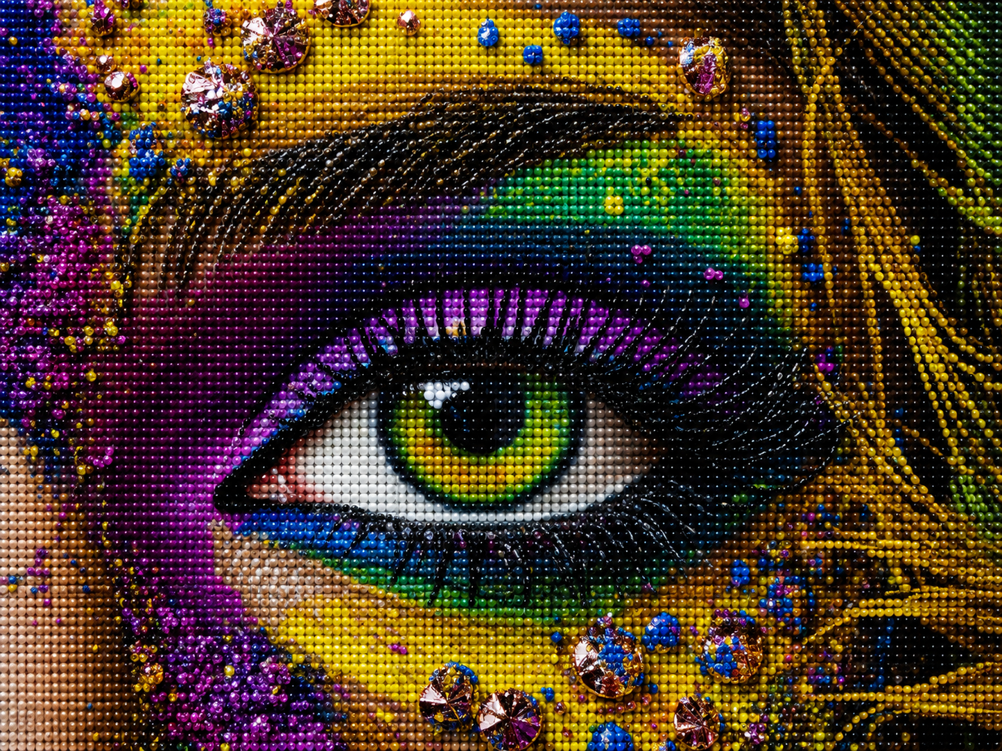 Gem Powder Eye Diamond Art Kit