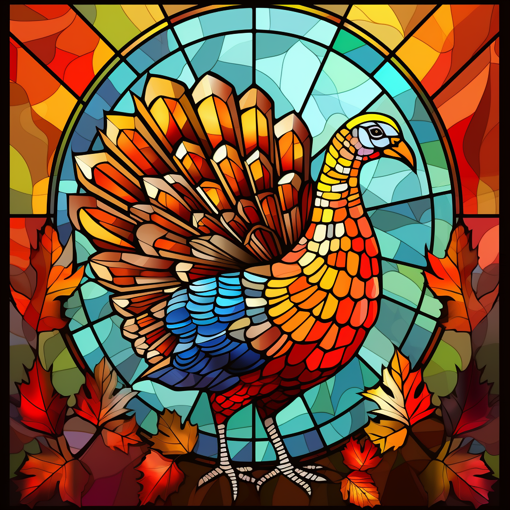 Green Oval Abstract Turkey Diamond Art Kit