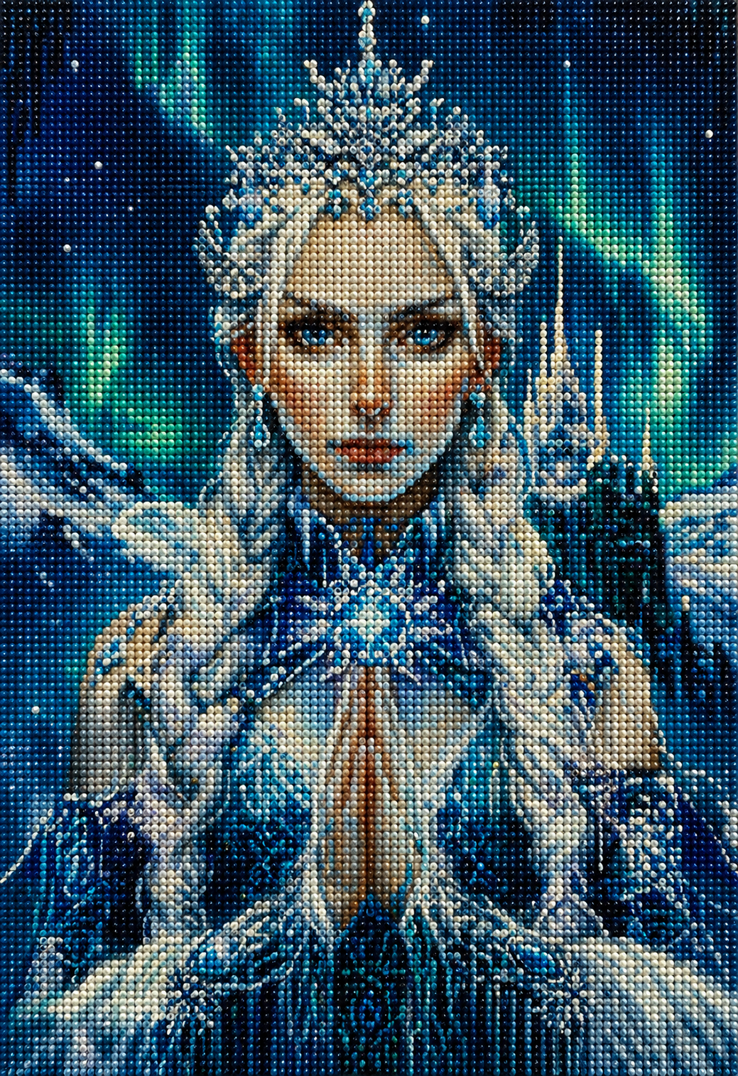 Ice Castle Arctic Princess Diamond Art Kit — diamond art kit canvas