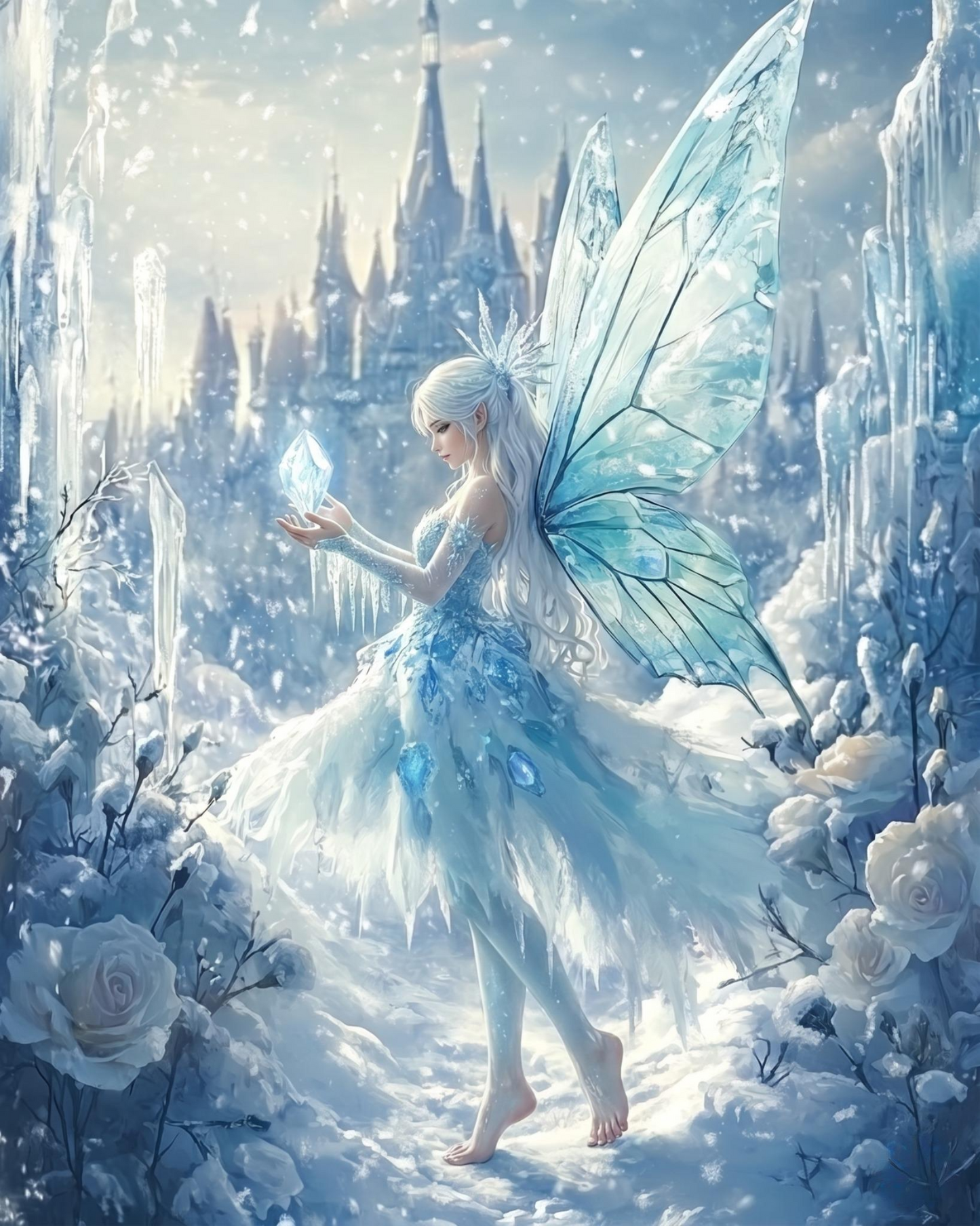 Ice Crystal Fairy Diamond Art Kit