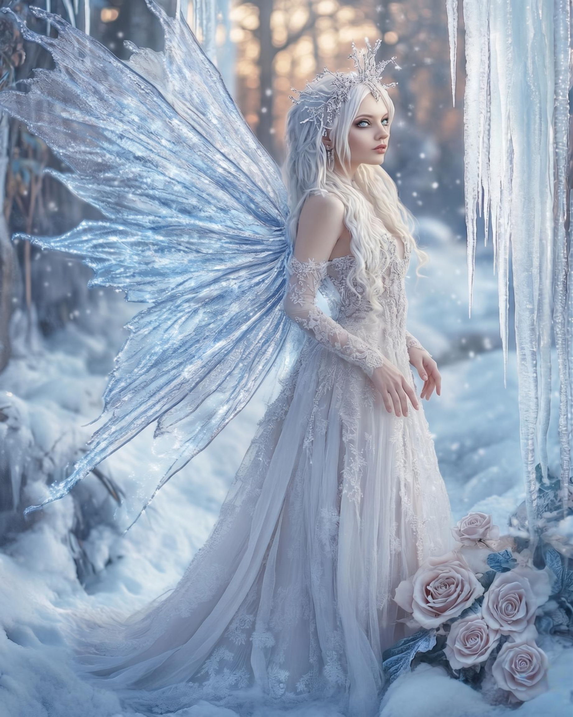 Ice Wing Fairy Diamond Art Kit