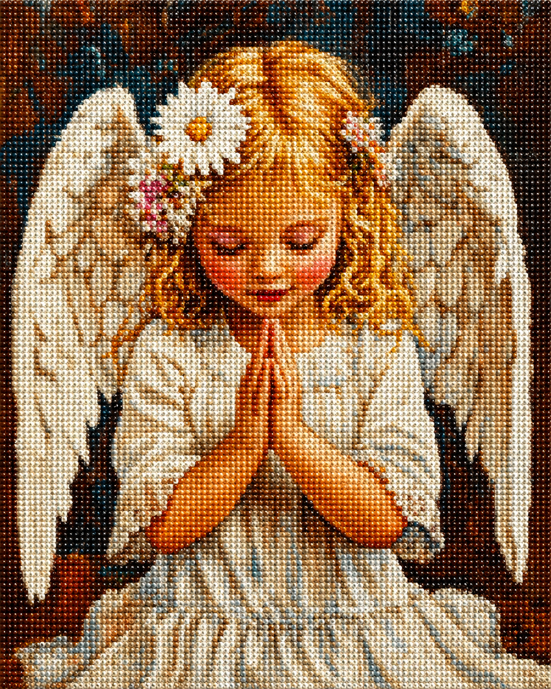 Little Angel Prayers Diamond Art Kit