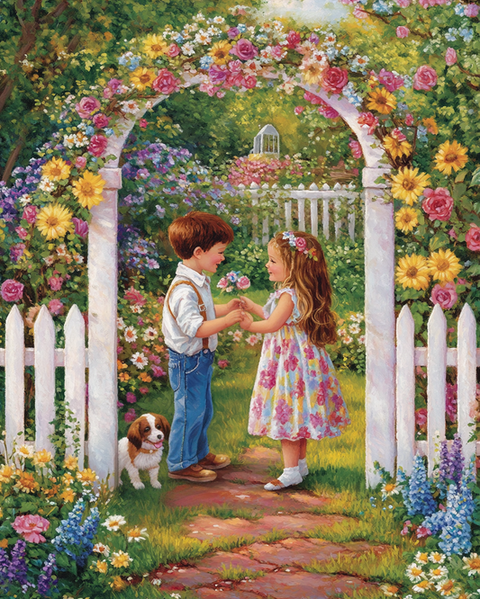 Love Blooms In Spring Diamond Art Kit