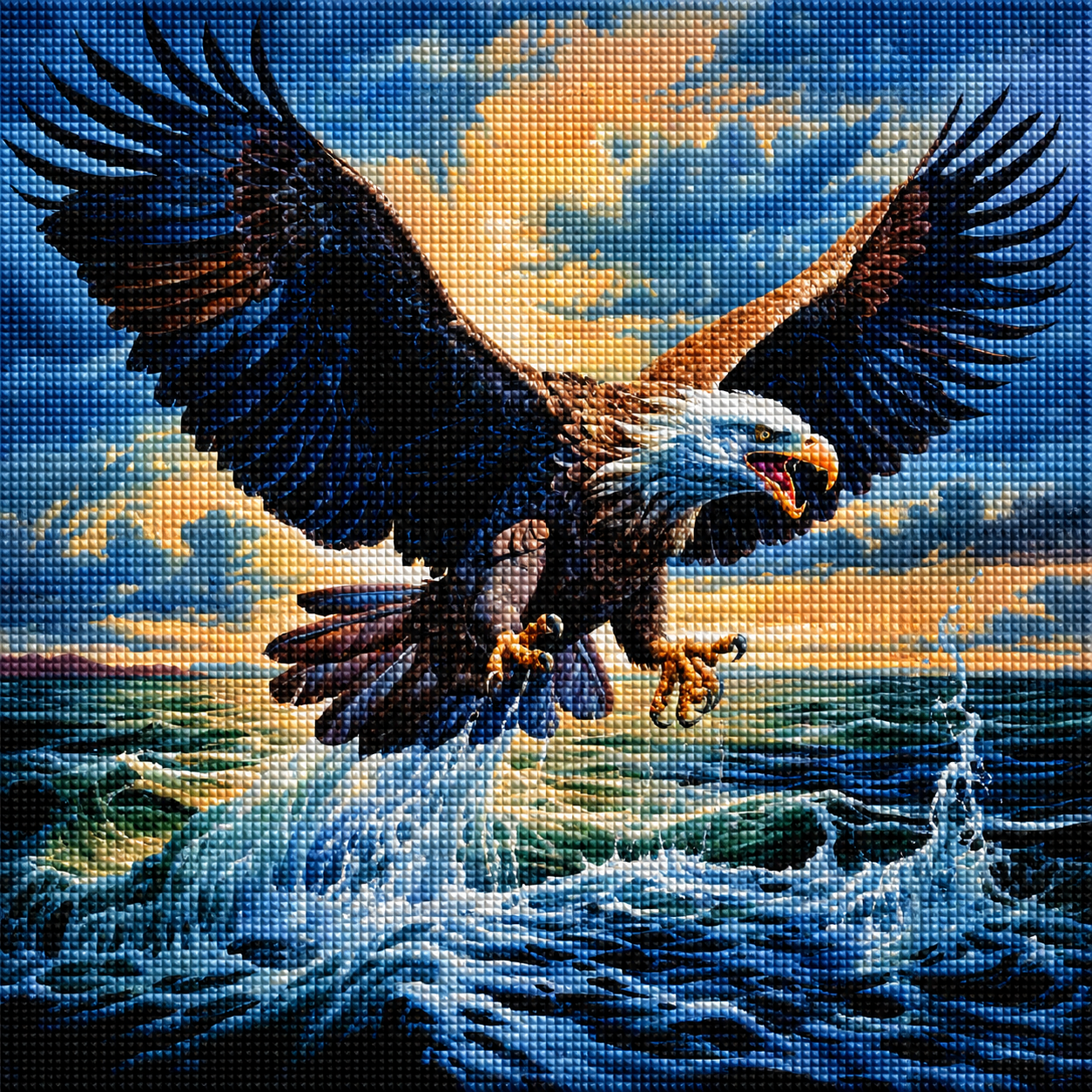 Ocean Eagle Diamond Art Kit