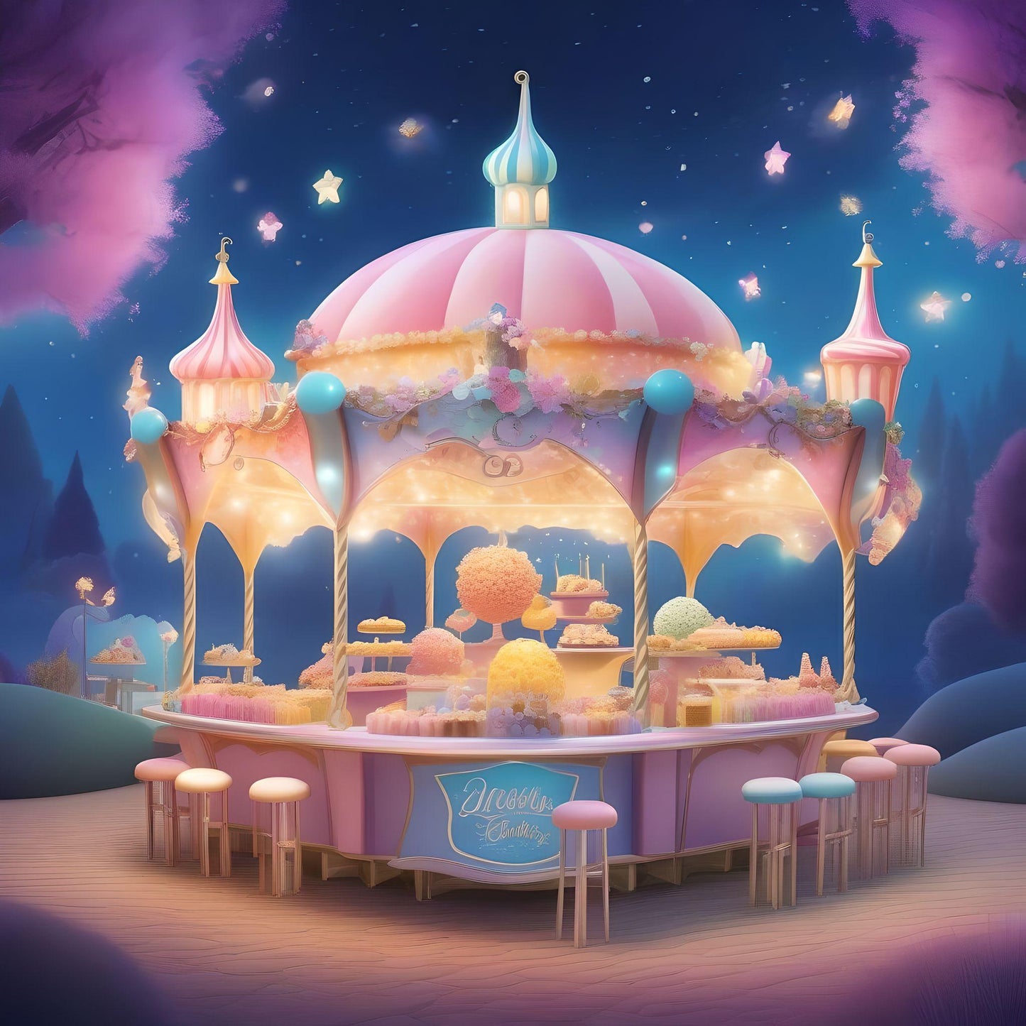 Open Air Candy Shop Diamond Art Kit