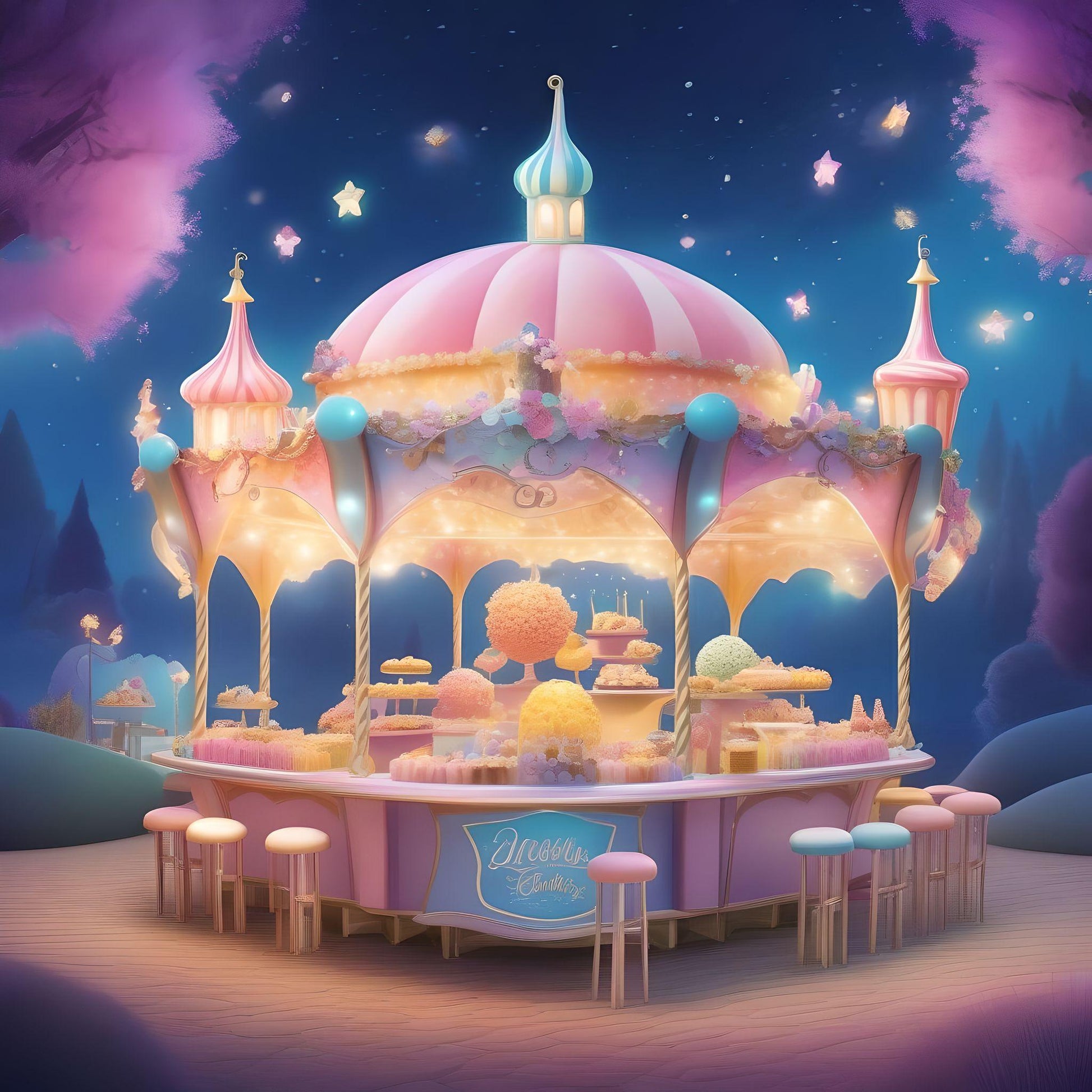 Open Air Candy Shop Diamond Art Kit