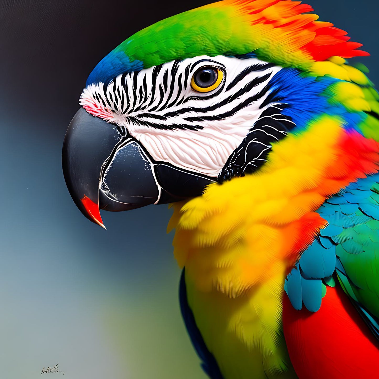 Parrot Eye Diamond Art Kit