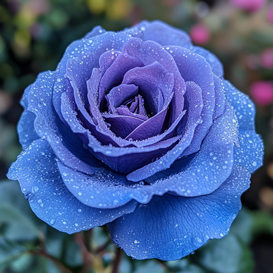 Purple and Blue Rose Diamond Art Kit
