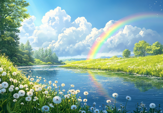 Rainbow Valley River Diamond Art Kit