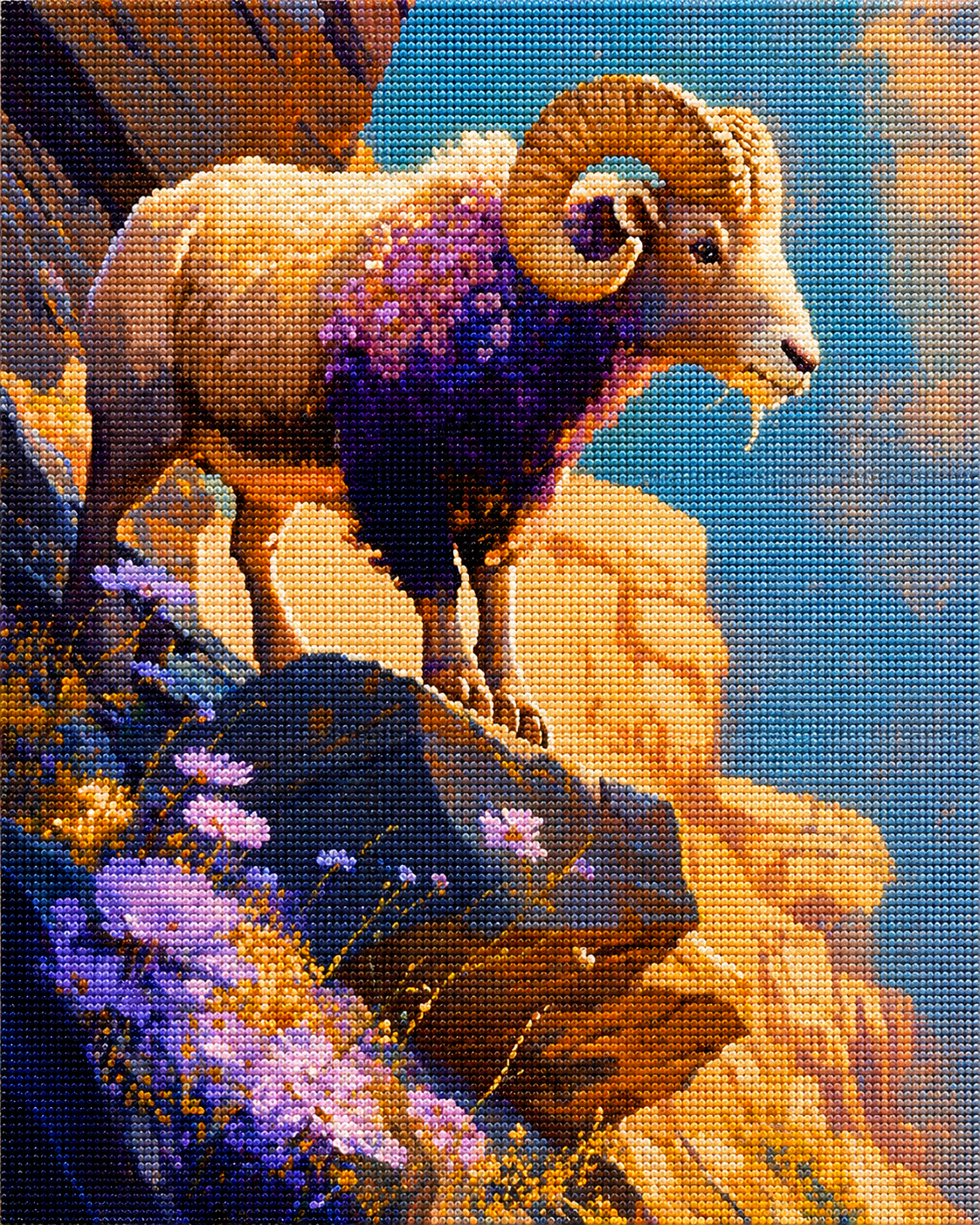 Ram Mountain Diamond Art Kit