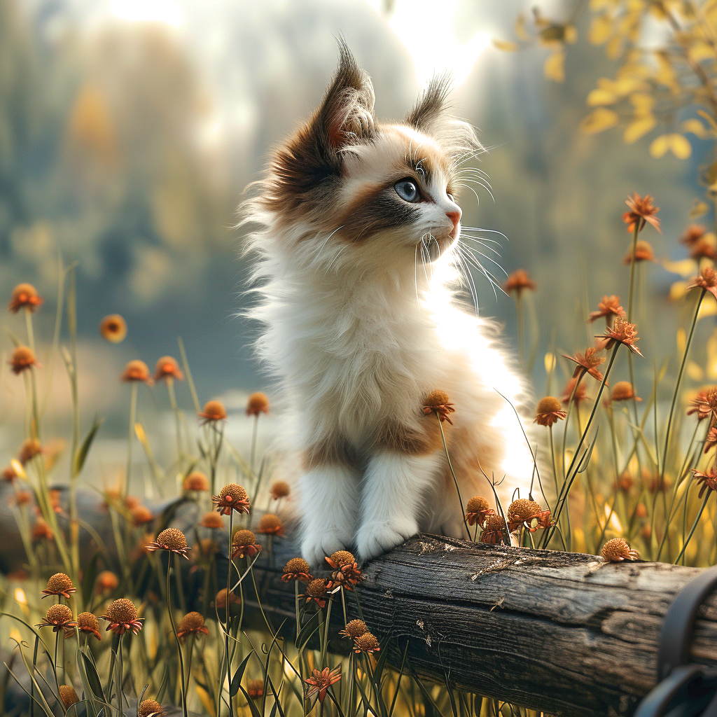 Snowshoe Kitten Diamond Art Kit