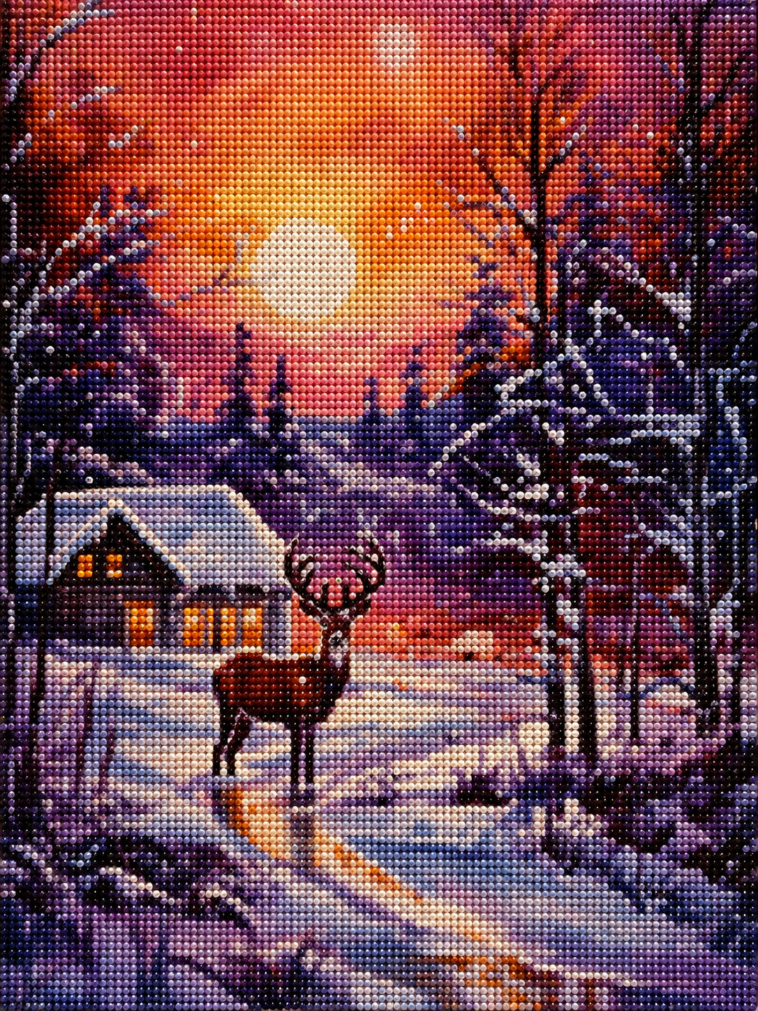 Snowy River Deer Diamond Art Kit