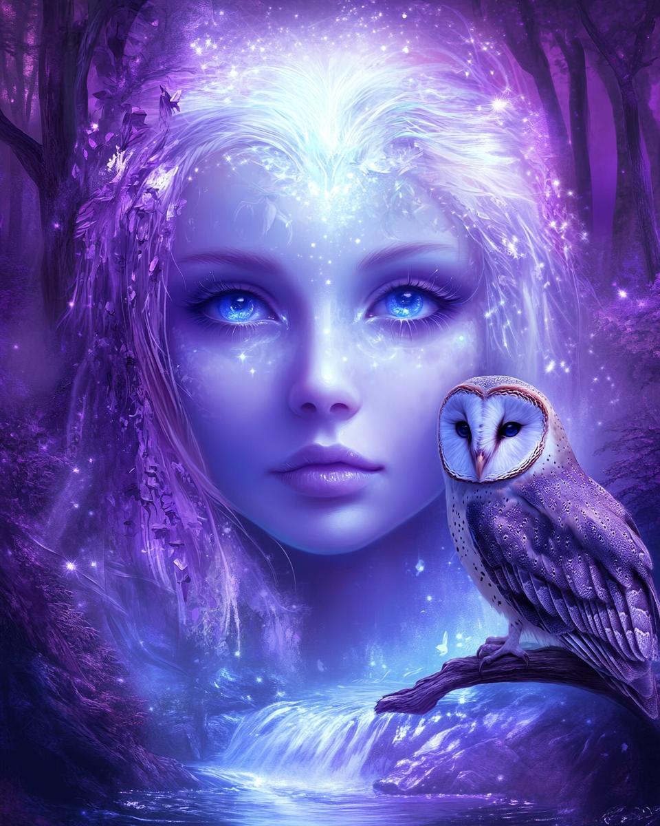 Spirit of the Owl Diamond Art Kit