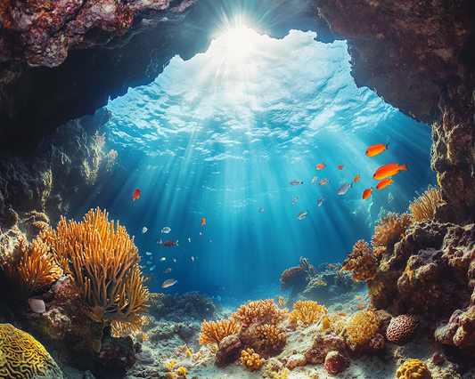 Underwater Cavern Diamond Art Kit