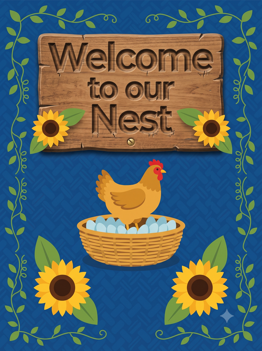 Welcome To Our Nest Diamond Art Kit