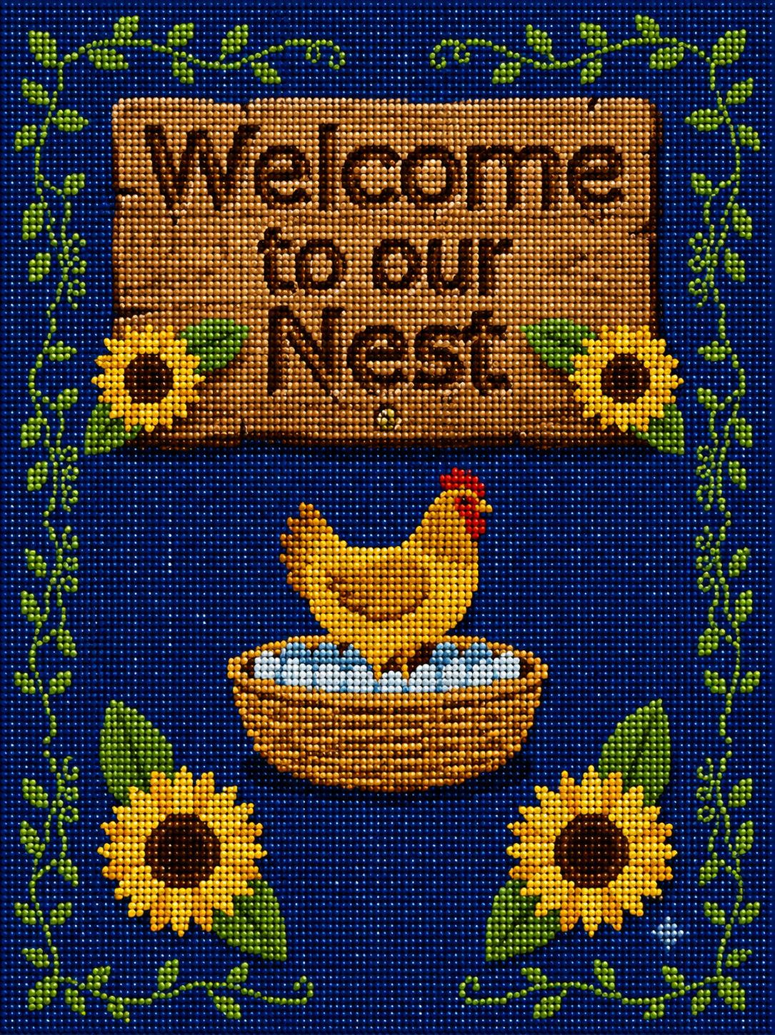 Welcome To Our Nest Diamond Art Kit