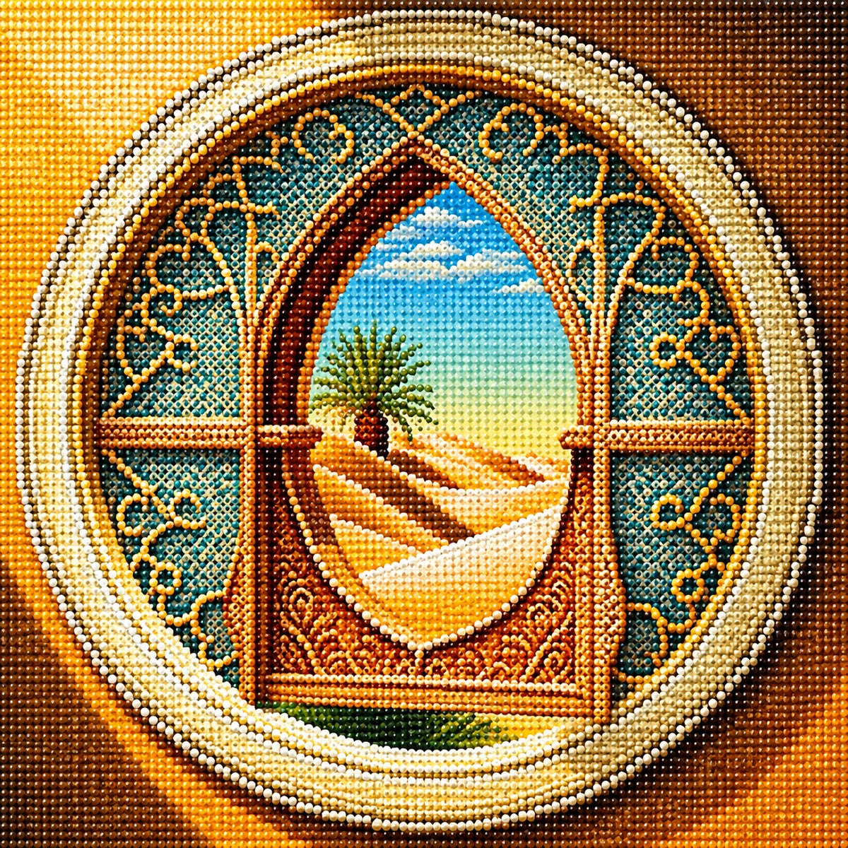 Window To The Sand Diamond Art Kit