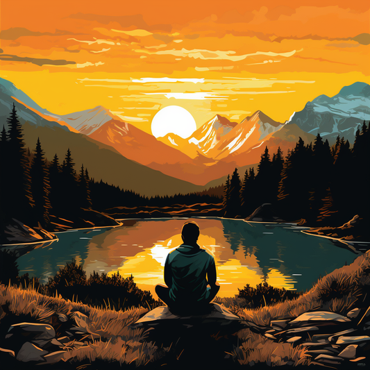 Yellow Sky Sun Diamond Art Kit