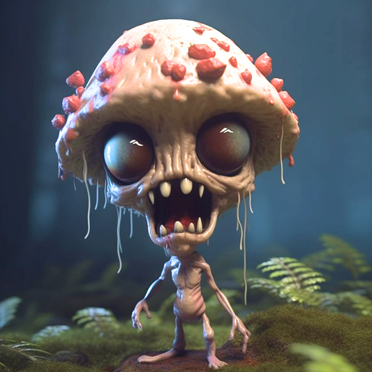 Zombie Mushroom Diamond Art Kit